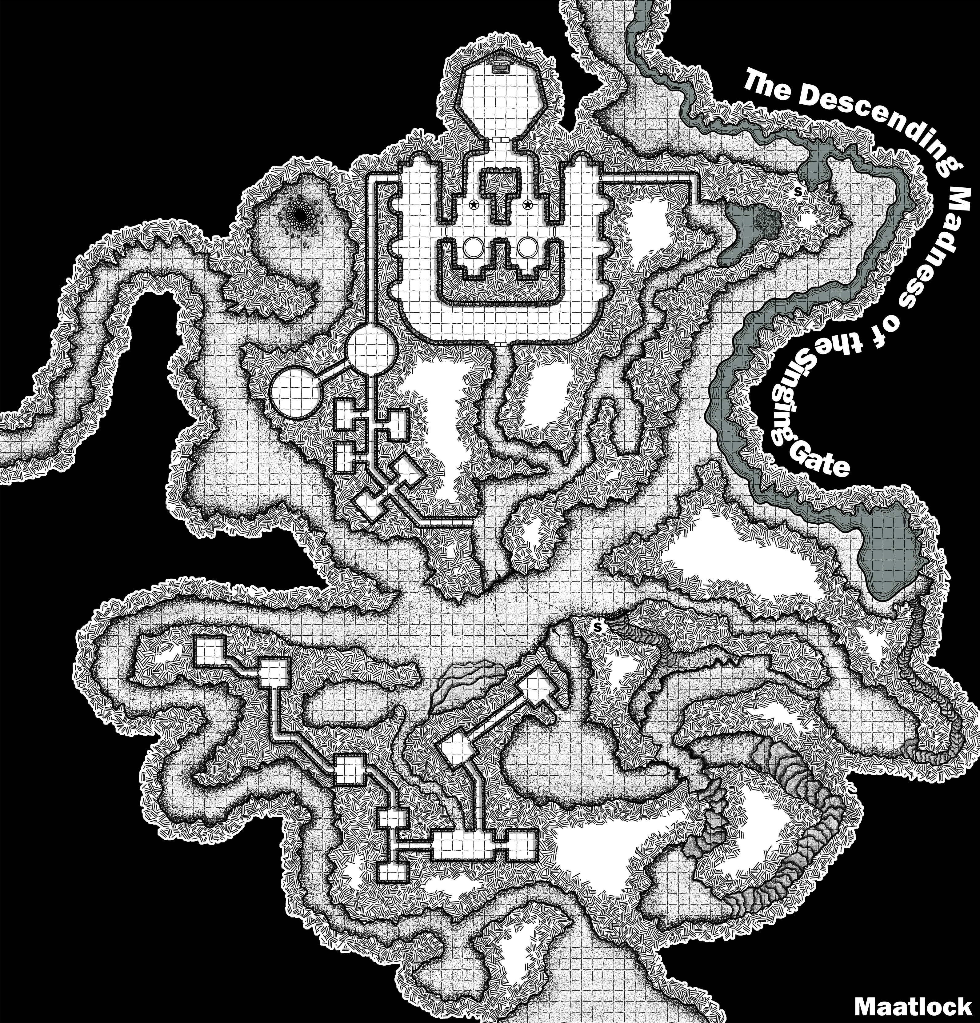 The Descending Madness — Gridded